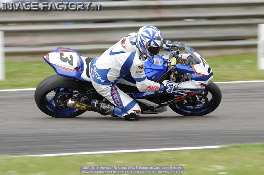 2008-05-11 Monza 2978 Suzuki GSX R European Cup - Lars Reichelt